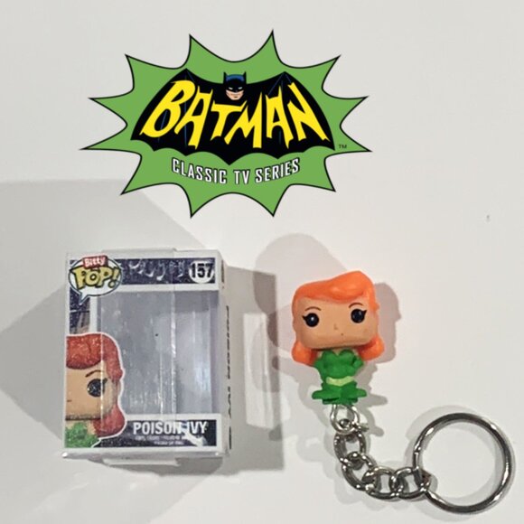 Funko Accessories - DC Bitty Pop Keychain – Poison Ivy | Mini Funko Pop Collectible